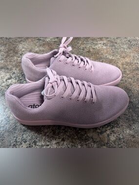 Atoms Women's Knit Sneaker - Lavender Pink